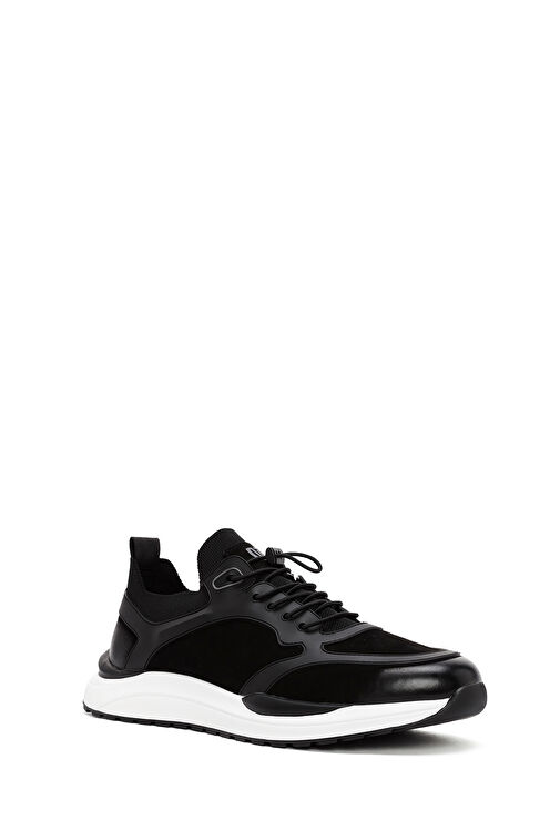 Derimod Siyah Erkek Deri Sneaker 24WFD6925V3 - Görsel 7