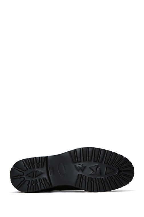 Erkek Siyah Deri Casual Chelsea Bot 24WFD6103FT - Görsel 6