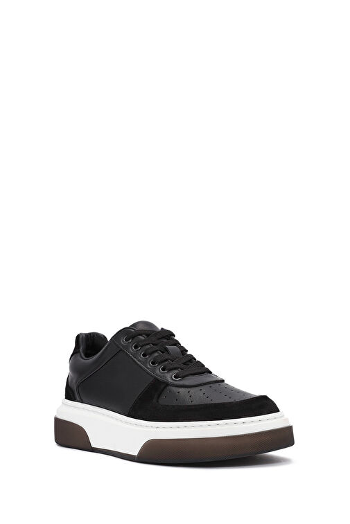 Derimod Siyah Erkek Deri Sneaker 24WFD611118 - Görsel 7