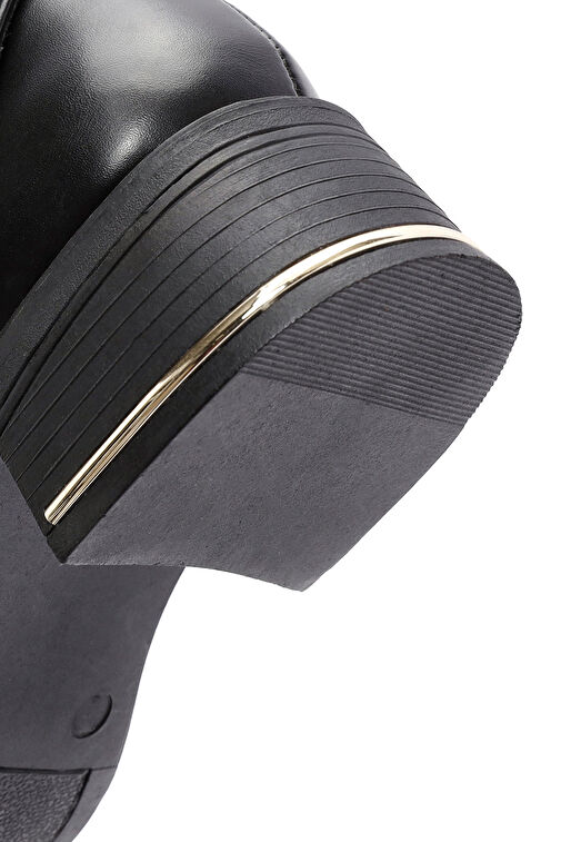 Derimod Derimod Kadın Siyah Fermuarlı Toka Detaylı Bot 24WFE401918 | Boyner Siyah - 9. görsel