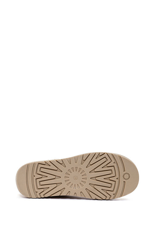 Kadın Krem Kısa Süet Bot 24WFD405310 - Görsel 6