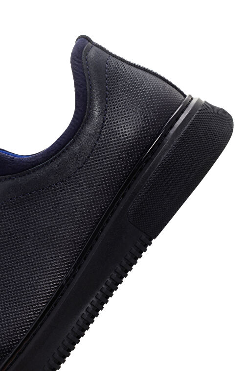 Derimod Siyah Erkek Deri Sneaker 24WFD676026 - Görsel 8