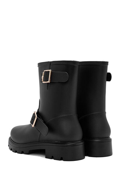 Kadın Siyah Toka Detaylı Yağmur Botu 24WFE4751PV - Görsel 7