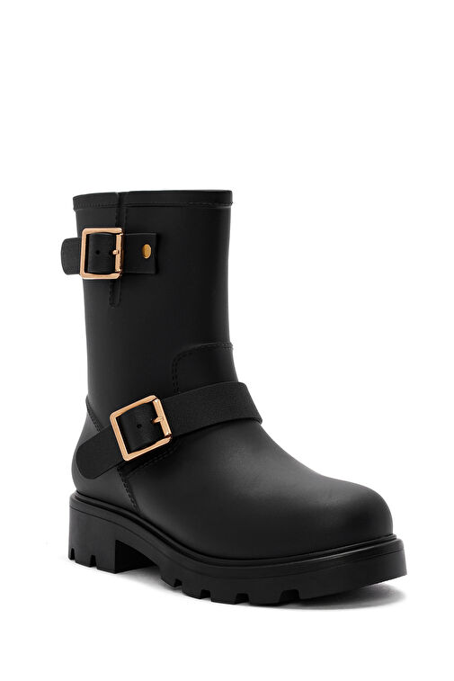 Kadın Siyah Toka Detaylı Yağmur Botu 24WFE4751PV - Görsel 8