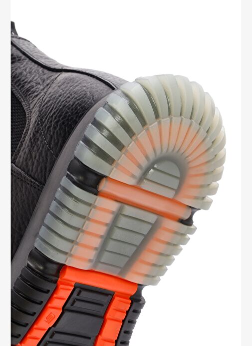 Erkek Siyah Deri Casual Chelsea Bot 25WFD6802FT - Görsel 9