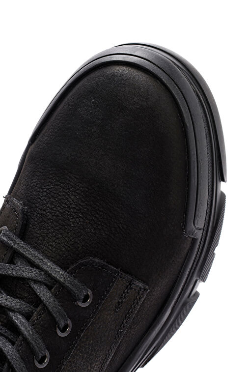 Derimod Derimod Erkek Siyah Fermuarlı Casual Nubuk Deri Bot 24WFD6804V3 | Boyner Siyah - 3. görsel