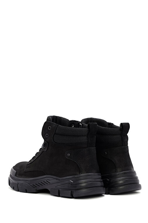 Derimod Derimod Erkek Siyah Fermuarlı Casual Nubuk Deri Bot 24WFD6804V3 | Boyner Siyah - 8. görsel