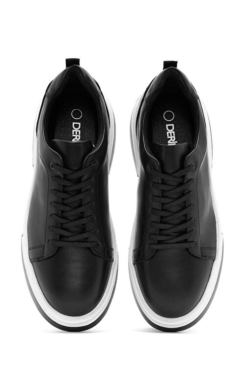Derimod Derimod Siyah Erkek Deri Sneaker 24WFD681518 | Boyner Siyah - 9. görsel