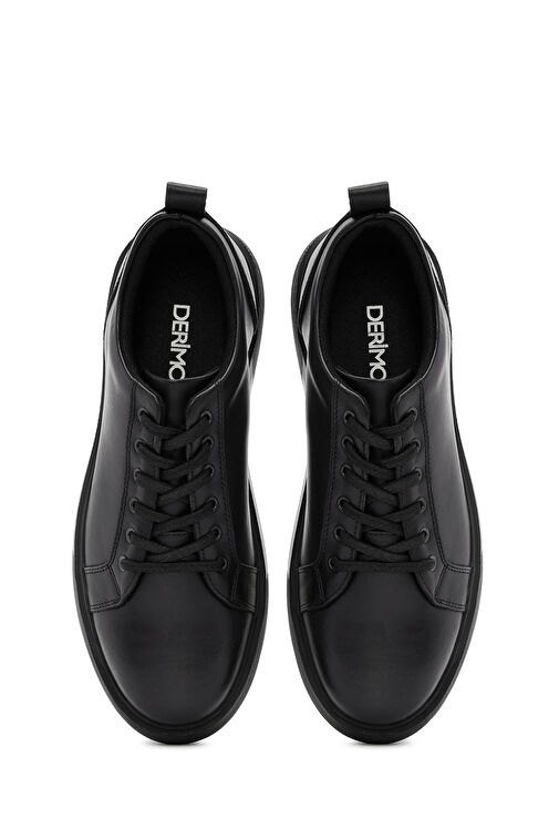 Derimod Derimod Siyah Erkek Deri Sneaker 24WFD681818 | Boyner Siyah - 9. görsel