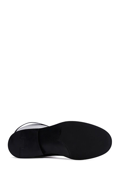 Kadın Siyah Toka Detaylı Deri Çizme 24WFD120818 - Görsel 7