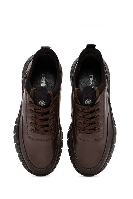 Derimod Kahverengi Erkek Deri Sneaker 24WFD650618 - Görsel 8