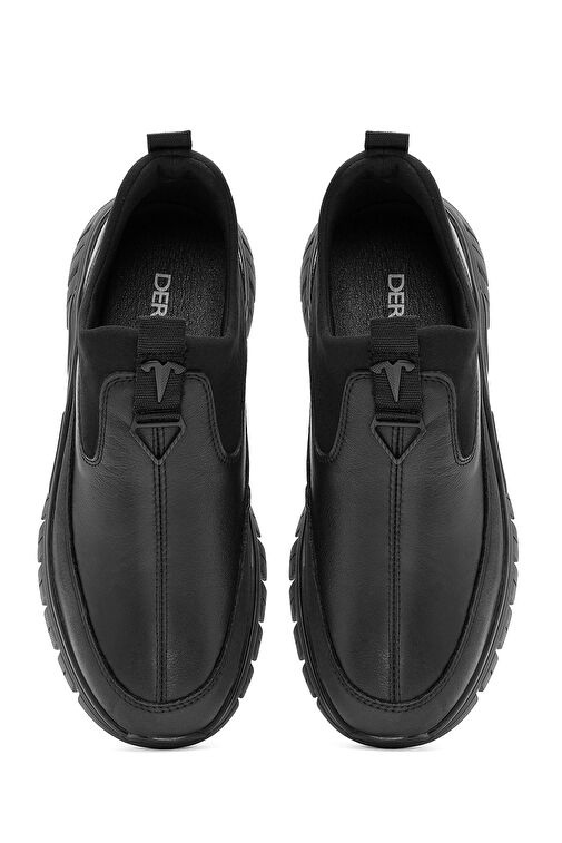 Derimod Siyah Erkek Deri Loafer 24WFD650718 - Görsel 8