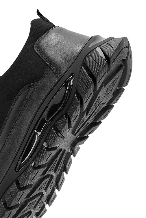 Derimod Siyah Erkek Deri Loafer 24WFD650718 - Görsel 9