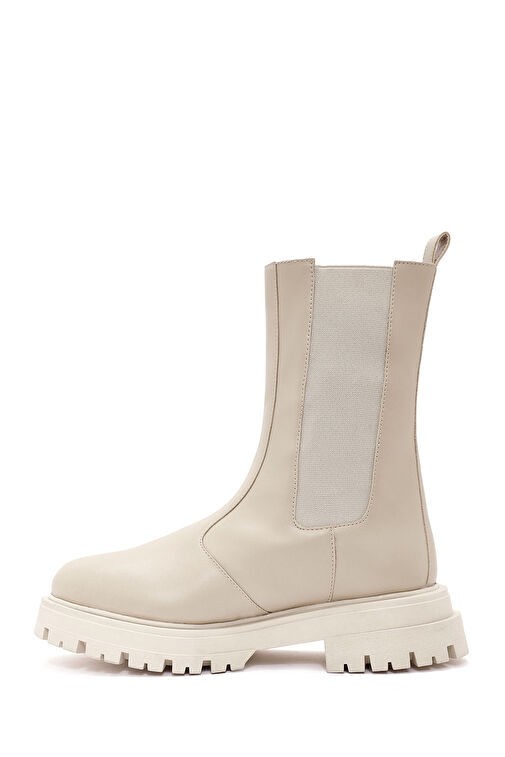 Derimod Derimod Kadın Krem Chelsea Bot 24WFE252818 | Boyner Krem - 3. görsel