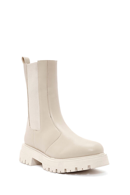 Derimod Derimod Kadın Krem Chelsea Bot 24WFE252818 | Boyner Krem - 8. görsel