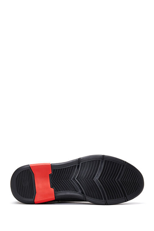 Derimod Siyah Erkek Deri Sneaker 24WFD710214 - Görsel 5