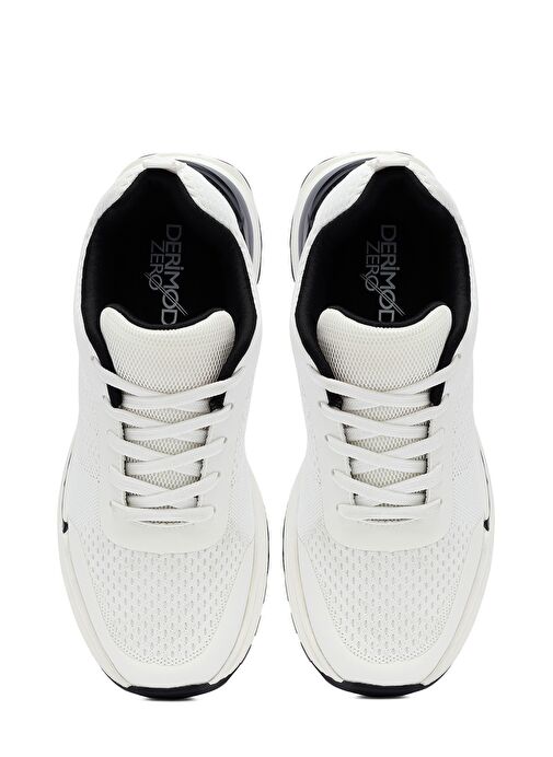 Derimod Derimod Zero Erkek Beyaz Bağcıklı Kumaş Sneaker 25SFD69006F | Boyner Beyaz - 8. görsel