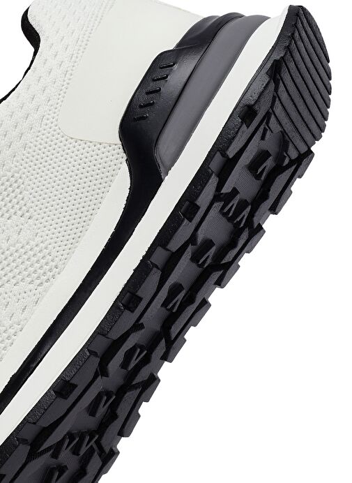 Derimod Derimod Zero Erkek Beyaz Bağcıklı Kumaş Sneaker 25SFD69006F | Boyner Beyaz - 9. görsel