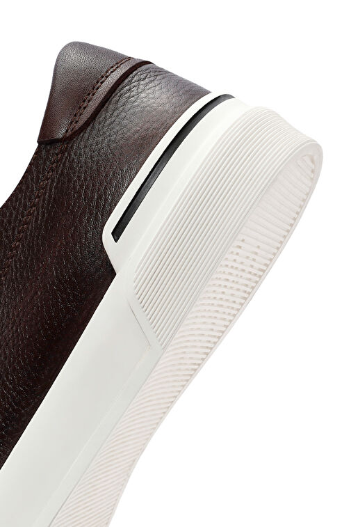 Derimod Derimod Erkek Kahverengi Bağcıklı Deri Sneaker 24WFD6207FT | Boyner Kahverengi - 9. görsel