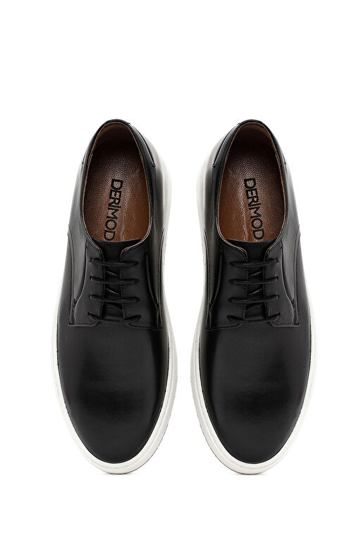Derimod Siyah Erkek Deri Sneaker 24WFD621218 - Görsel 8