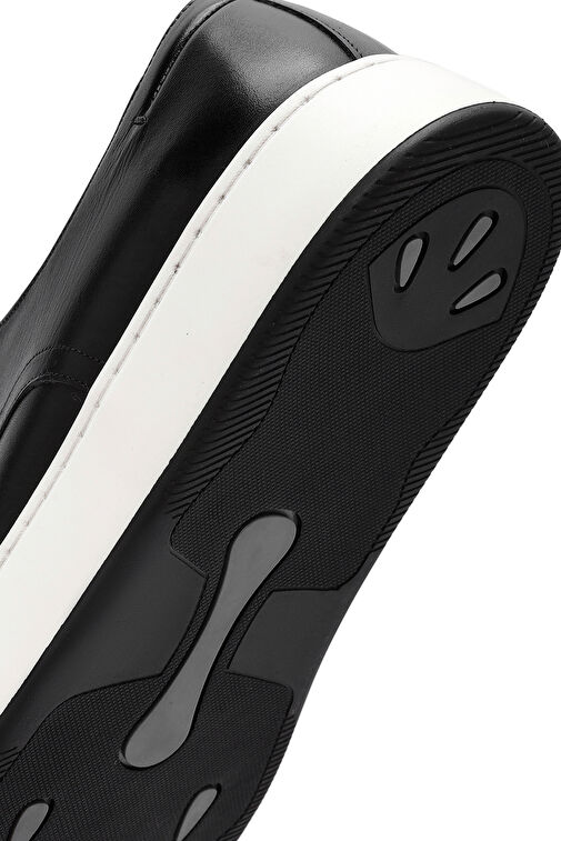 Derimod Siyah Erkek Deri Sneaker 24WFD621218 - Görsel 9