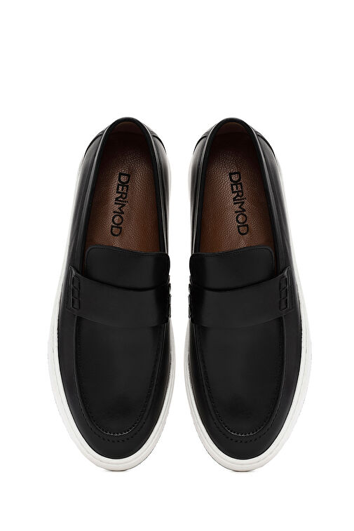 Derimod Derimod Siyah Erkek Deri Loafer 24WFD621318 | Boyner Siyah - 8. görsel