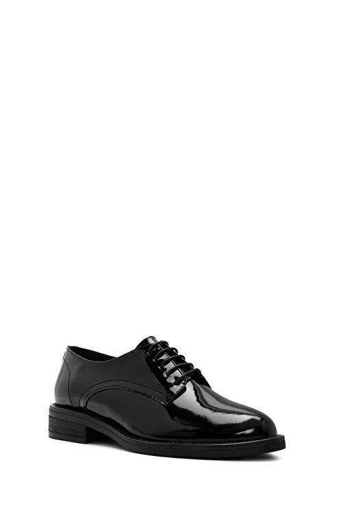 Derimod Siyah Kadın Rugan Günlük Ayakkabı 24WFD162116 - Görsel 7