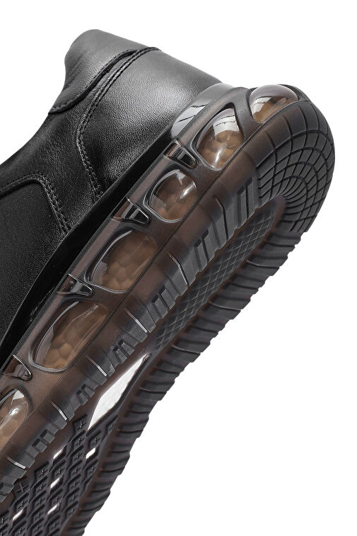 Derimod Derimod Siyah Yeşil Erkek Deri Sneaker 24WFD675218 | Boyner Siyah - 9. görsel