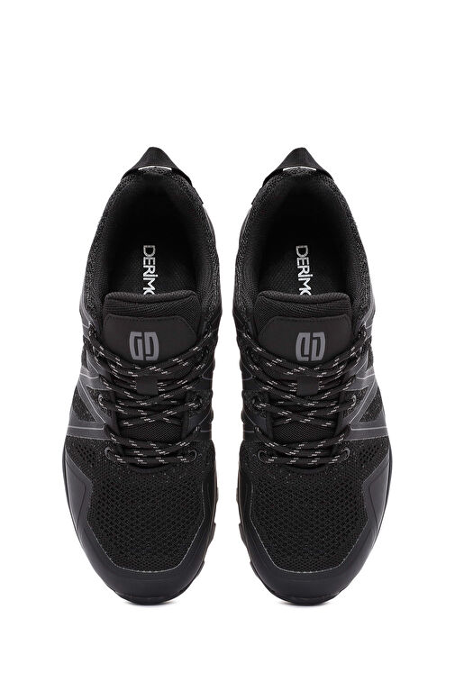 Derimod Siyah Erkek Deri Outdoor Ayakkabısı 24WFD69396F - Görsel 8