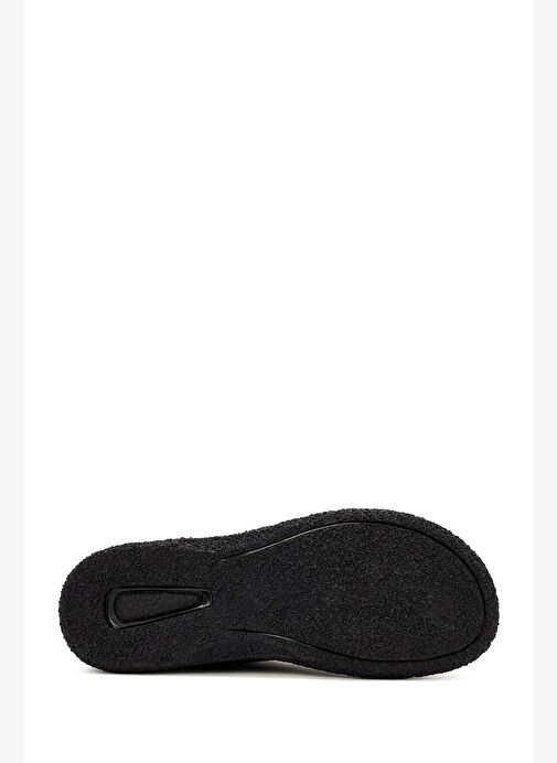 Erkek Siyah Bağcıklı Deri Spor Bot 25WFD6948FT - Görsel 6