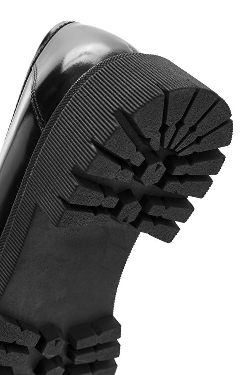 Derimod Derimod Siyah Kadın Deri Loafer 24WFD236322 | Boyner Siyah - 9. görsel