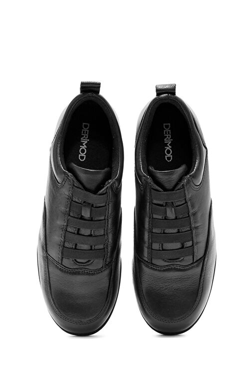 Derimod Siyah Kadın Dolgu Topuk Ayakkabı 24WFD236618 - Görsel 8