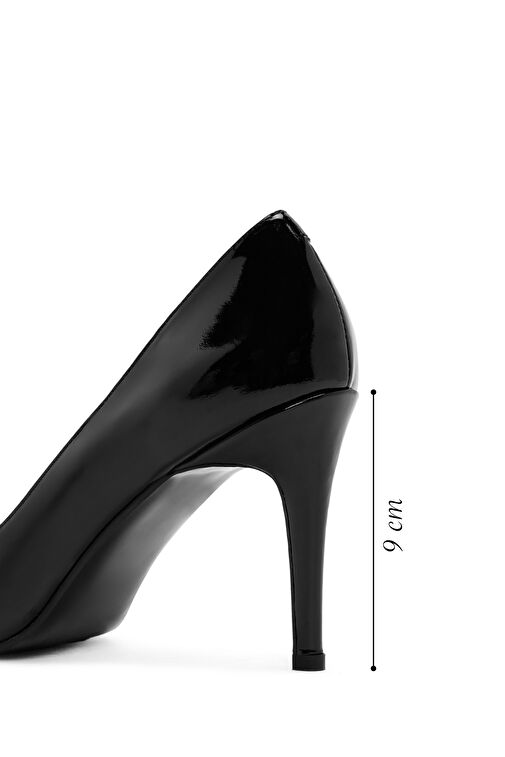 Derimod Derimod Siyah Kadın Rugan Stiletto 24WFD162316 | Boyner Siyah - 3. görsel