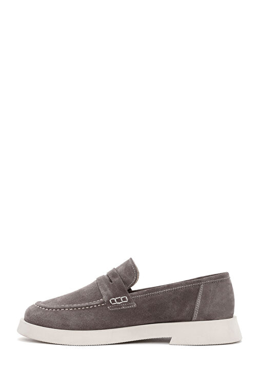 Derimod Derimod Vizon Kadın Süet Loafer 24WFD132810 | Boyner Vizon - 3. görsel