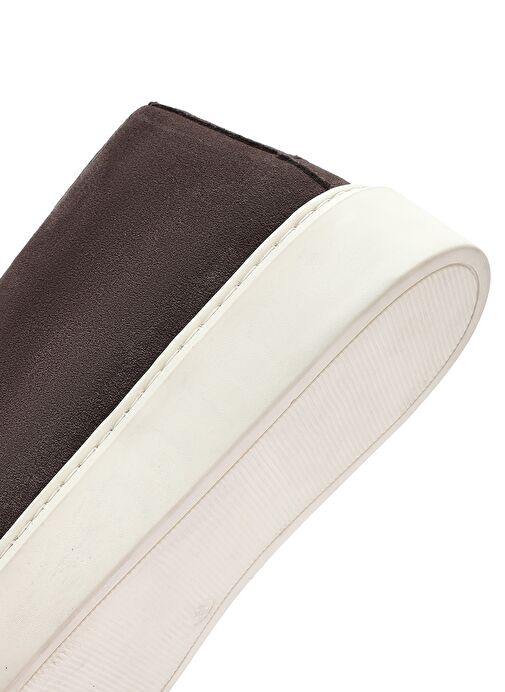 Derimod Derimod Kadın Vizon Kalın Tabanlı Süet Deri Bilekli Bot 24WFD133910 | Boyner Vizon - 9. görsel