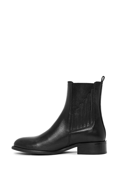 Derimod Derimod Kadın Siyah Deri Chelsea Bot 24WFD281418 | Boyner Siyah - 3. görsel