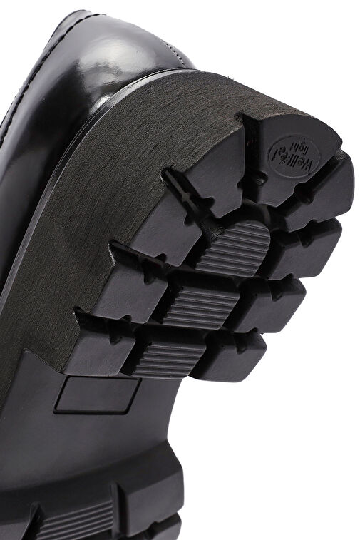 Derimod Derimod Siyah Kadın Deri Oxford Ayakkabı 24WFD281322 Basketbol Ayakkabıları | Boyner Siyah - 9. görsel