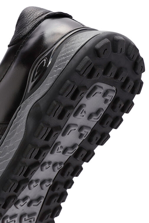 Derimod Siyah Erkek Deri Sneaker 24WFD722614 - Görsel 9