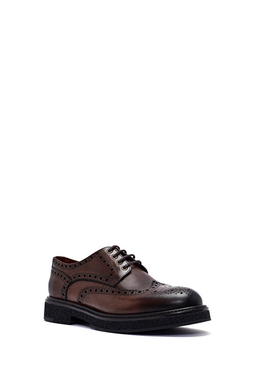 Derimod Kahverengi Erkek Deri Günlük Ayakkabı 24WFD724218 - Görsel 7