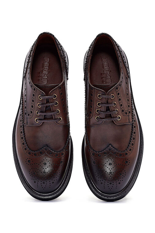 Derimod Kahverengi Erkek Deri Günlük Ayakkabı 24WFD724218 - Görsel 8