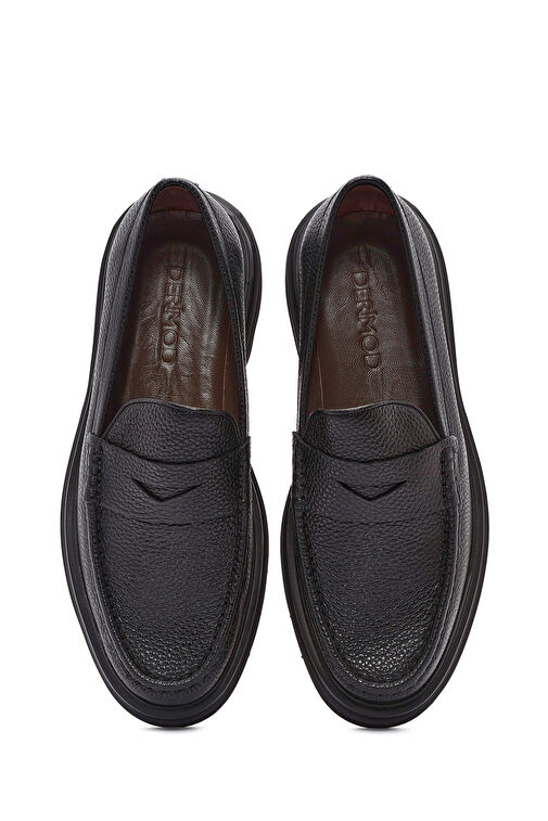 Derimod Siyah Erkek Deri Loafer 24WFD6031FT - Görsel 8