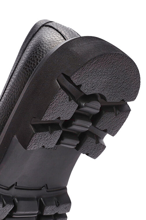 Derimod Siyah Erkek Deri Loafer 24WFD6031FT - Görsel 9