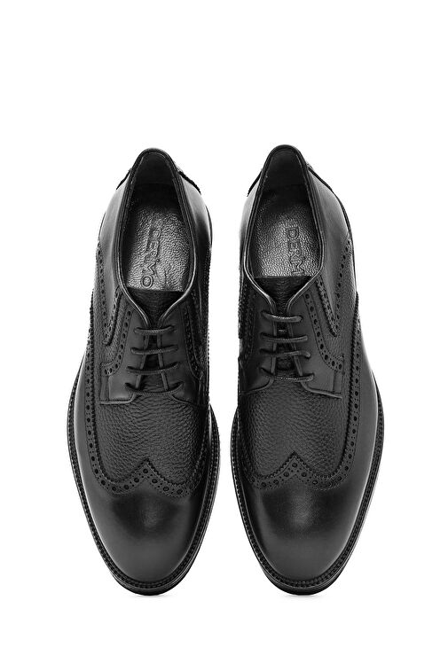 Derimod Siyah Erkek Deri Klasik Ayakkabı 24WFD602914 - Görsel 7