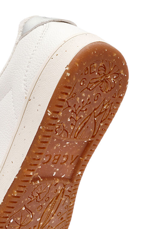 Derimod Beyaz Kadın Deri Sneaker 24WFD435214 - Görsel 9