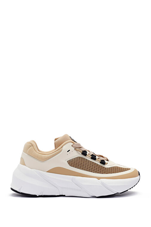 ACBC x Derimod Kadın Bej Bağcıklı Sneaker 24WFD435414 - Görsel 2