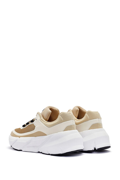 ACBC x Derimod Kadın Bej Bağcıklı Sneaker 24WFD435414 - Görsel 6