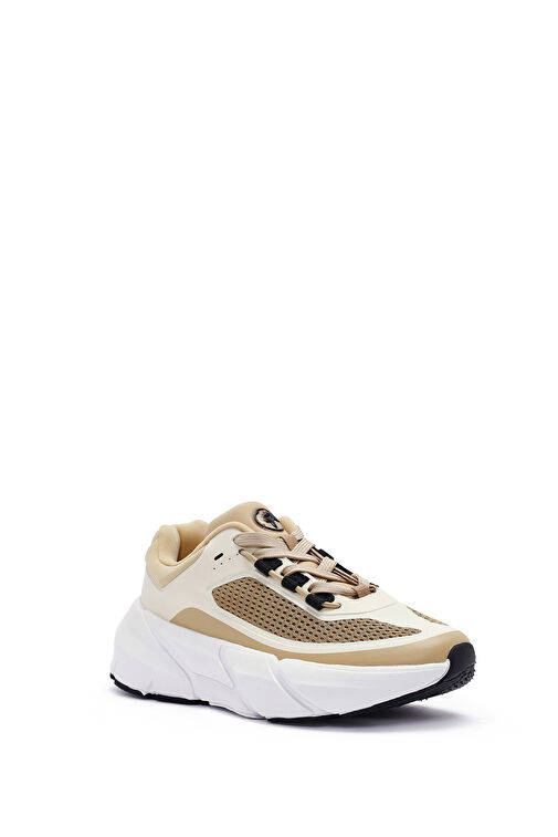 ACBC x Derimod Kadın Bej Bağcıklı Sneaker 24WFD435414 - Görsel 7