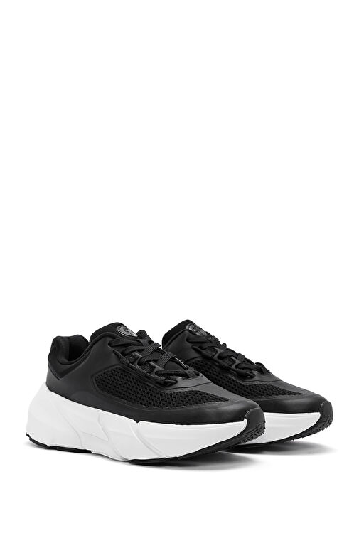 Derimod Siyah-Beyaz Kadın Sneaker 24WFD435414 - Görsel 4