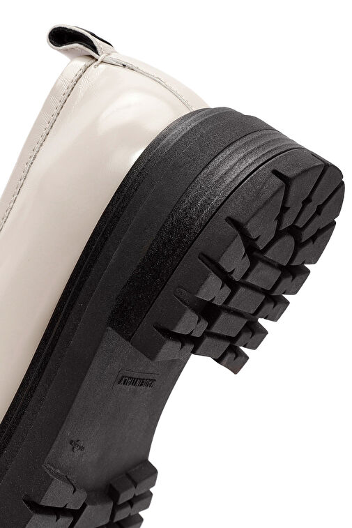 Derimod Bordo Kadın Deri Loafer 24WFD435522 - Görsel 9