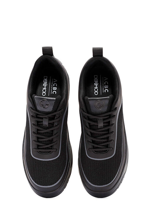 ACBC x Derimod Erkek Siyah Bağcıklı Sneaker 24WFD76036F - Görsel 8